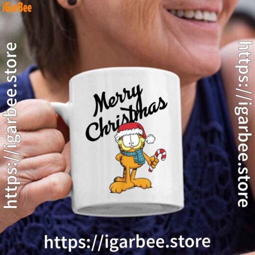 4 garfield merry christmas white coffee mug 11oz