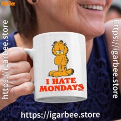 4 hate mondays garfield are just nature’s way of ruining my life white coffee mug 11oz