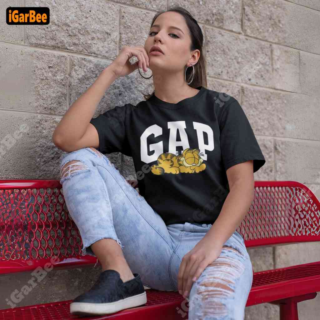 Going Camping With Black Garfield Shirt For Women Garfield women's tee