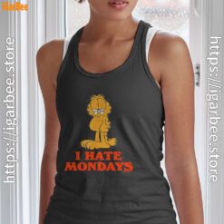 hate mondays garfield are just nature’s way of ruining my life black women tank top