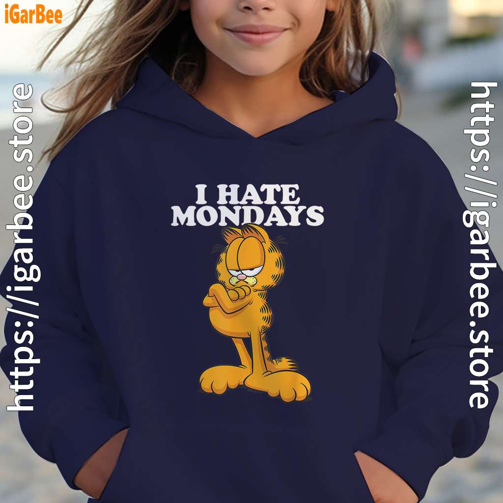 hate mondays garfield girl nany hoodie hate mondays garfield girl nany hoodie