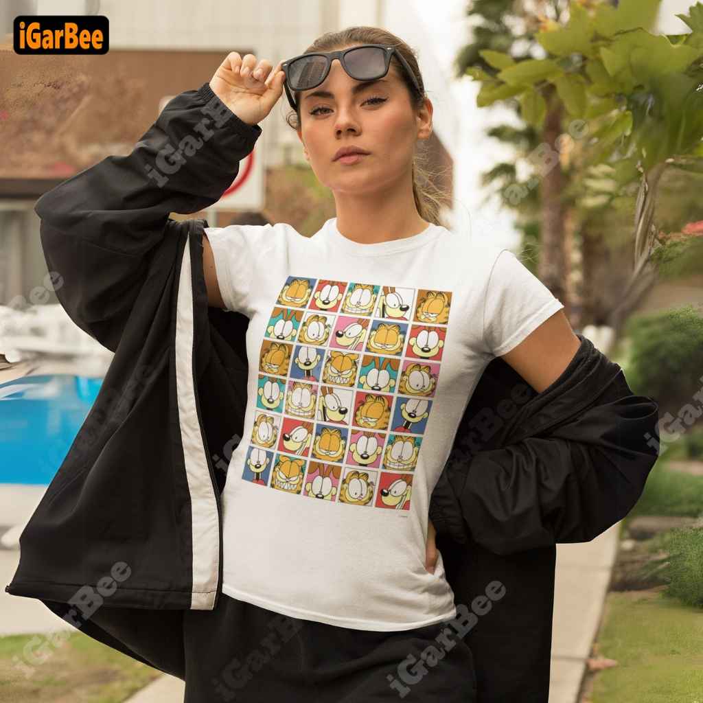 iGarBee Your ultimate Garfield shirt for women and perfect gifts Garfield women's t-shirt