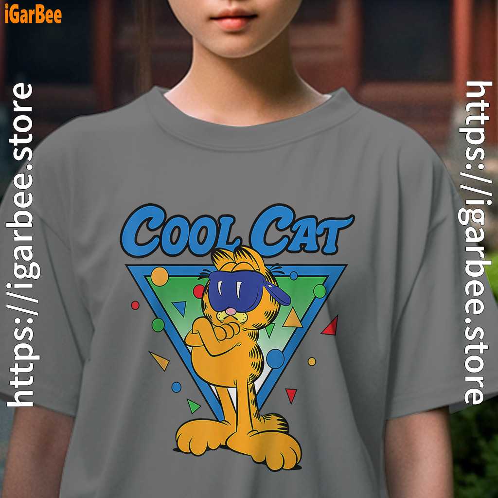 being weird is just another way of cool garfield kids girl gray tee being weird is just another way of cool garfield kids girl gray tee