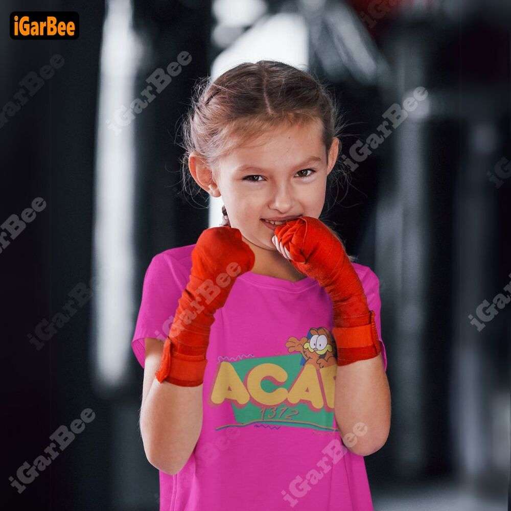 cotton kids garfield t shirt 18 pink Garfield shirt for little girl