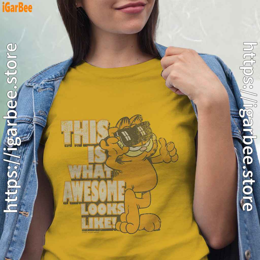garfield awesome ive redefined the word women yellow shirt garfield awesome ive redefined the word women yellow shirt