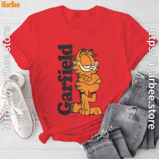 garfield cooper activated every monday to survive red tee shirt