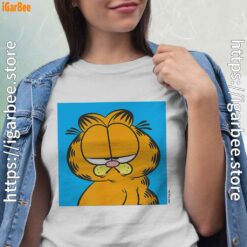 garfield life’s too short to care meh white shirts for women