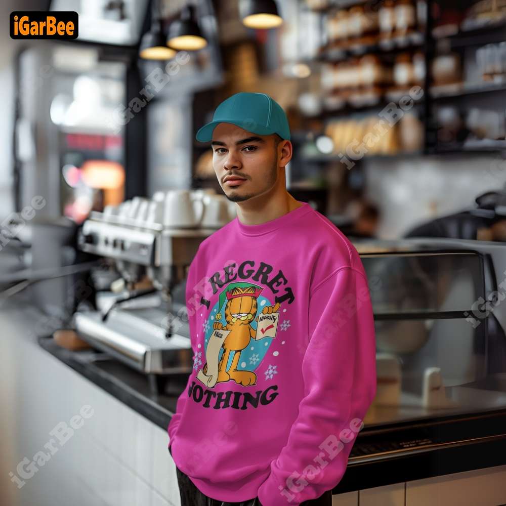 pink cartoon sweatshirts for men garfield pink cartoon sweatshirts for men Garfield
