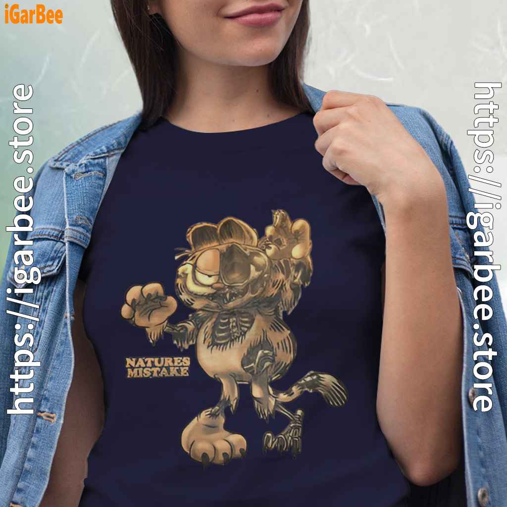 scary garfield zombie cat women navy shirts scary garfield zombie cat women navy shirts